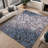 Machine Washable Indoor/Outdoor Chantille ACN2412 Botanical Rug-2068382822