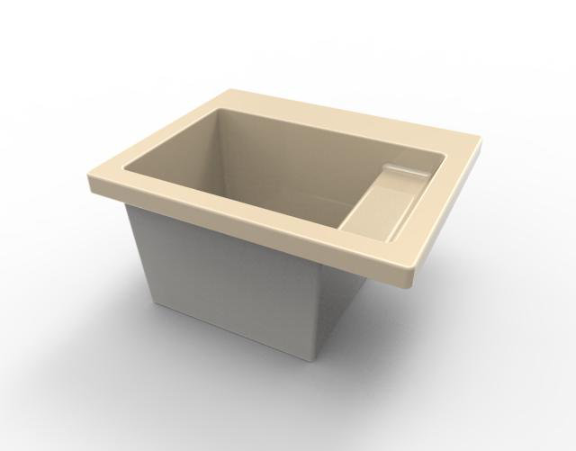 Specialty 26" x 21" Drop in Laundry Sink