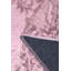Tapis décoratif rose à motif tissé rétro-544500081