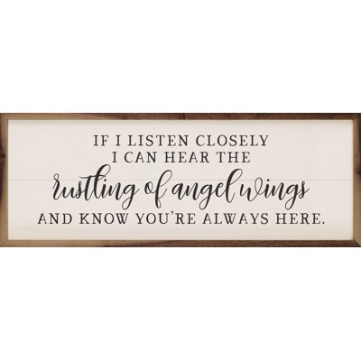 Rustling Of Angel Wings White