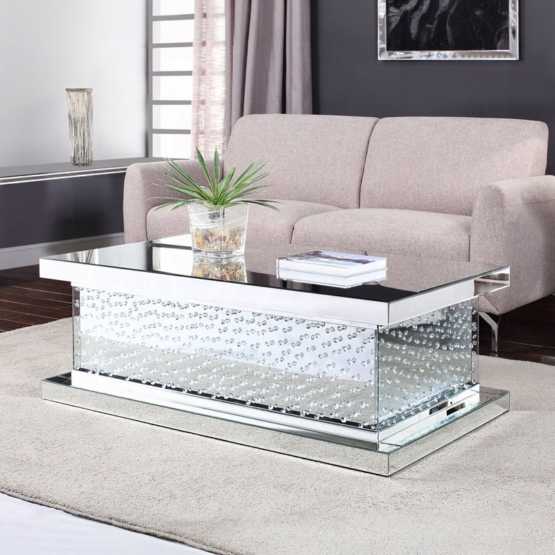 Choe Glass Top Single Coffee Table