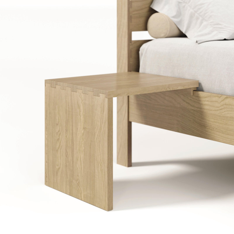 Oslo Solid Wood Platform 2 Piece Bedroom Set, King