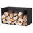 70cm W Metal Log Rack