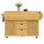 142.5 cm W Kitchen Island with Top-1219473214