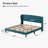 Amati Upholstered Wingback Platform Bed-1175776265-1183599681