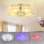 Acrylic LED Semi Flush Mount