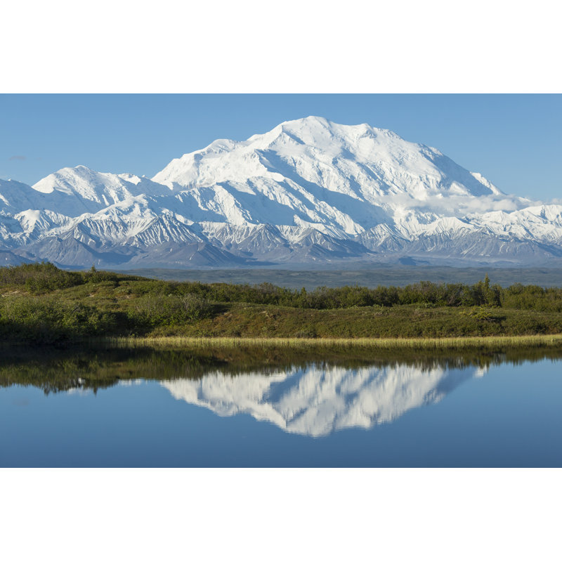Denali National Park, Alaska. by Mtnmichelle - Wrapped Canvas Print, 30cm H x 46cm W x 3.8cm D