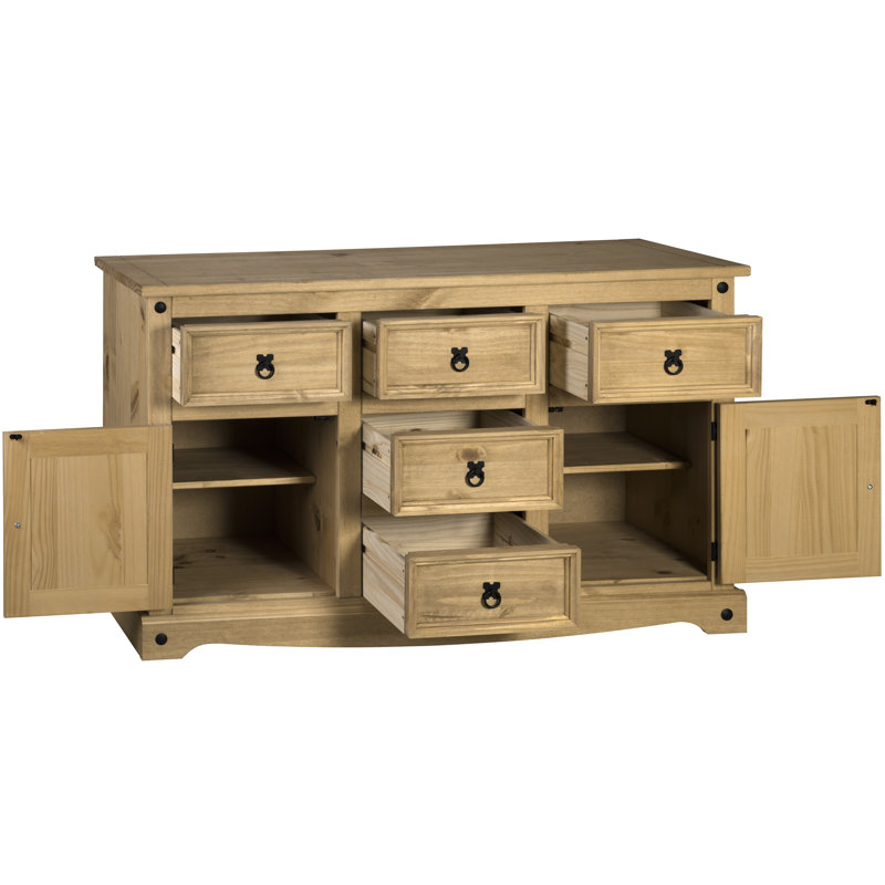 Tawanna 125cm Solid Wood Sideboard