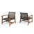 Natural Stained Frame/Mix Mocha Wicker selected