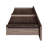 Novara Single Drawer Low Profile Nightstand-527298514