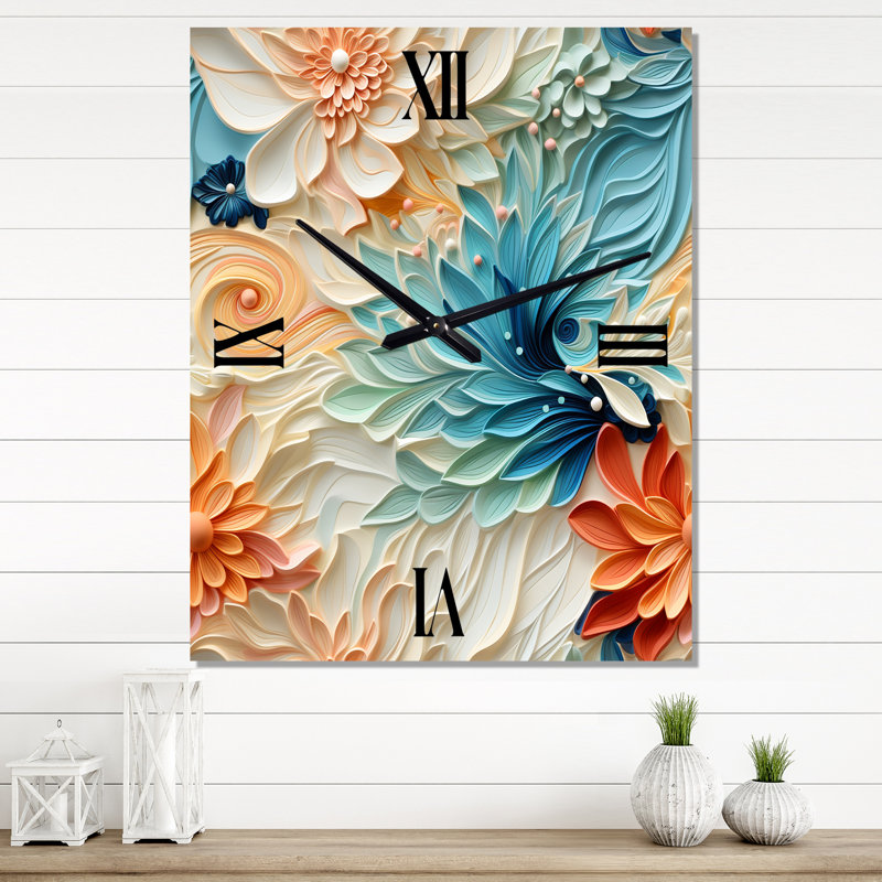 Jamicheal - Horloge murale bohémienne et éclectique, Petit