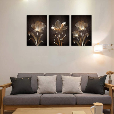 3 Piece Wrapped Canvas Print