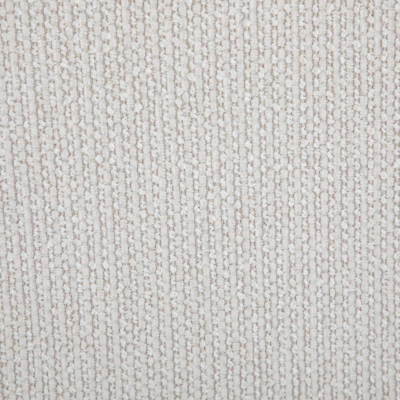 Fauteuil demi-tonneau pivotant rembourré Aunna, Beige