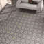 Imagine Tapestry Mandala 19.4" x 19.4" Porcelain Moroccan Wall & Floor Tile