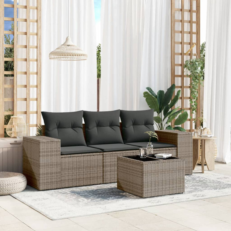 Ensemble de canapé de jardin Vidaxl