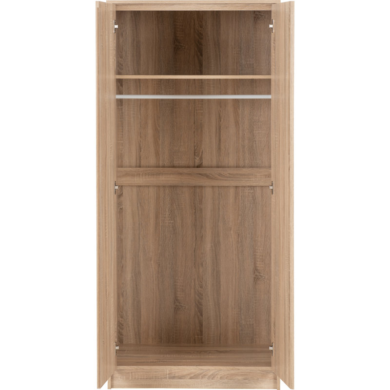 Braunstein 2 Door Wardrobe, Beige