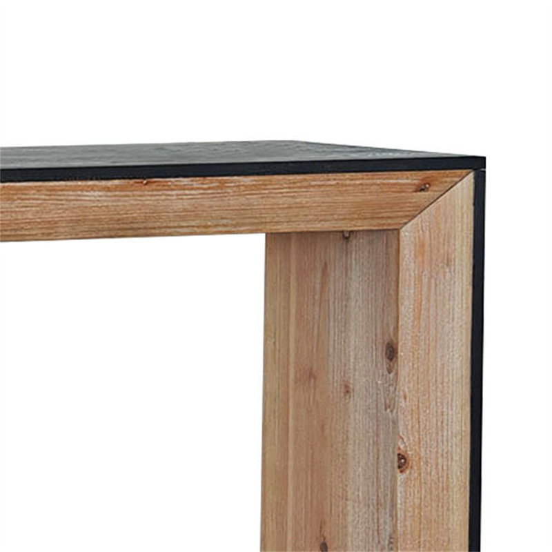 Black Wood Console Table