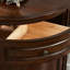 Buffet demi-rond en bois massif de style américain