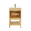 Meuble-lavabo en bois avec tablette réglable-754182340