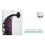 Tringle de rideau de douche ajustable-6728184