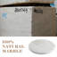 Plateau rond en marbre naturel Guein