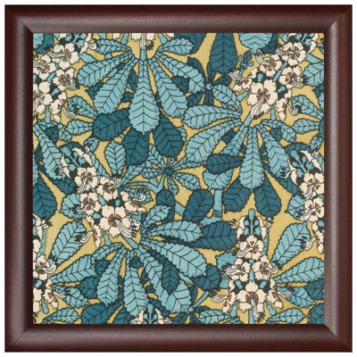 5x7 Picture Frame Brown Corporate Rounded Style 58036 , 1.5 Inch MDF Moulding , Includes Glass and Backing , Wall Display Frame for Art, Posters, or Photos 