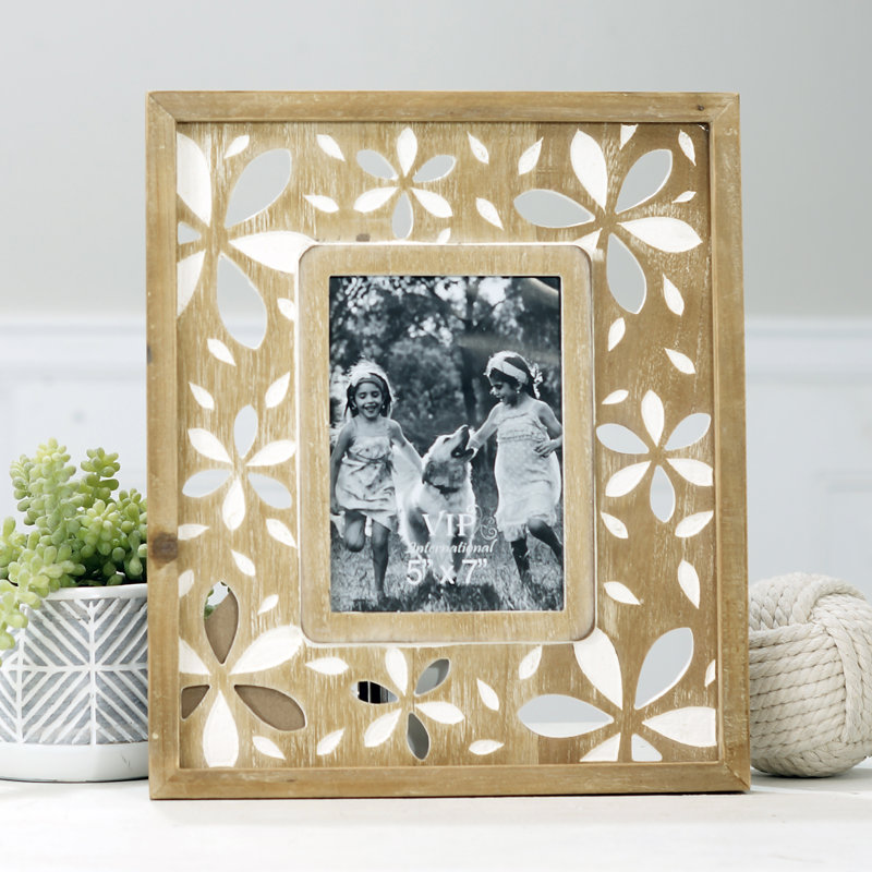 Cadre photo en bois 5 x 7