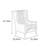Home Living Room Casual Wooden Recliner