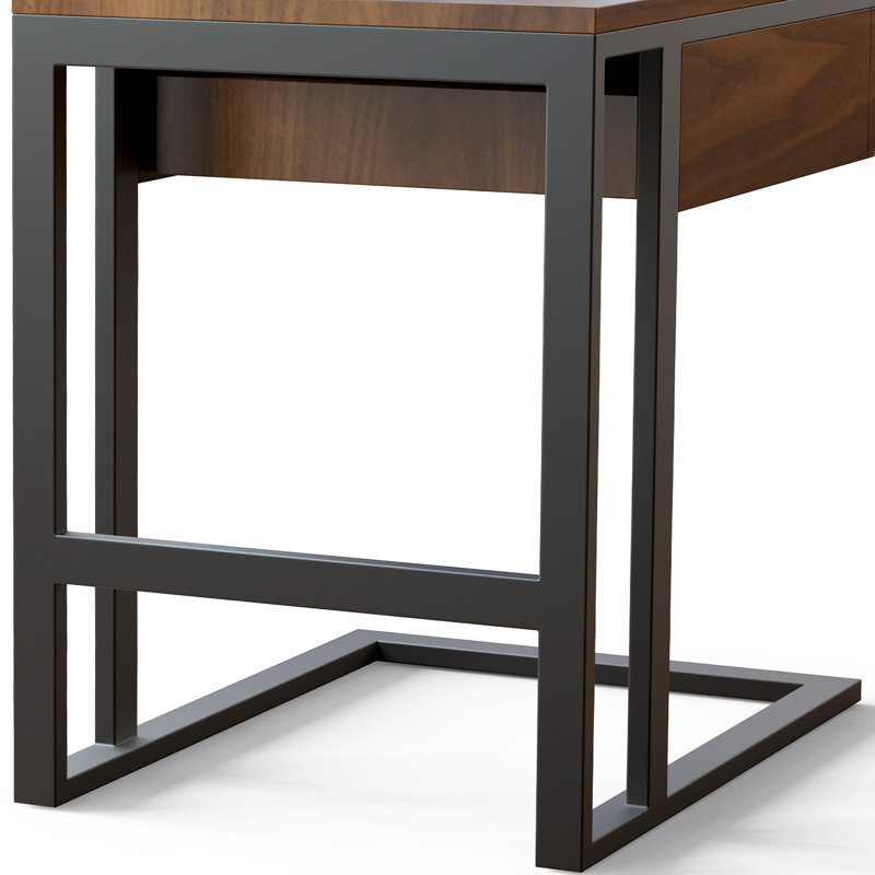 Wyonnia End Table with Storage