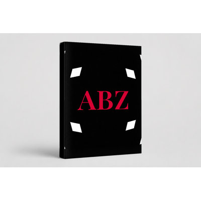 Aberdeen World Football City Luxury Diamond Monogram — White Black Red — Canvas Wall Art