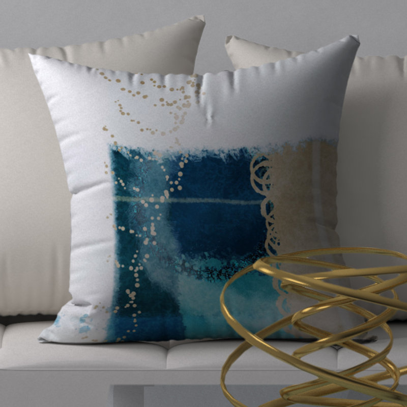 Housse de coussin carrée/insert, 24 po x 24 po