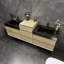 Ensemble de meuble-lavabo double mural 79 po Golitz-65239693