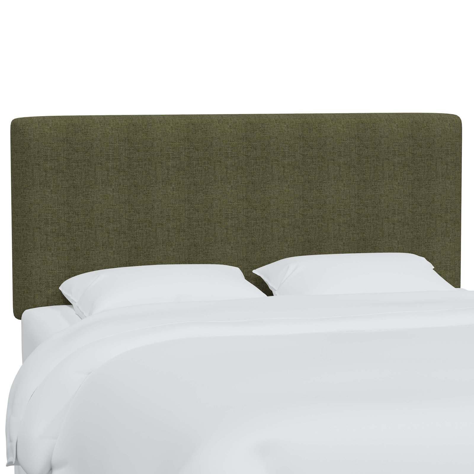 Eisley Upholstered Headboard, King, Zuma Laurel Textured Linen