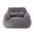 Oversize Compression Bean Bag Chairs For Adults With Pillow and pocket ,Dark Gray-1098815501