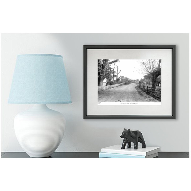 Rusper, The Village 1909 by Francis Frith - Single Picture Frame Print, 60cm H x 80cm W x 2.3cm D