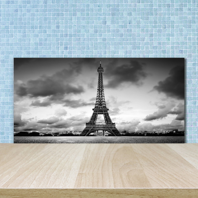 50cm W x 100cm L Glass Peel and Stick Panel