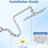 12" Square Shower Head With Adjustable Arm, Easy Installation Rain Strong And Construction, Reliable Use