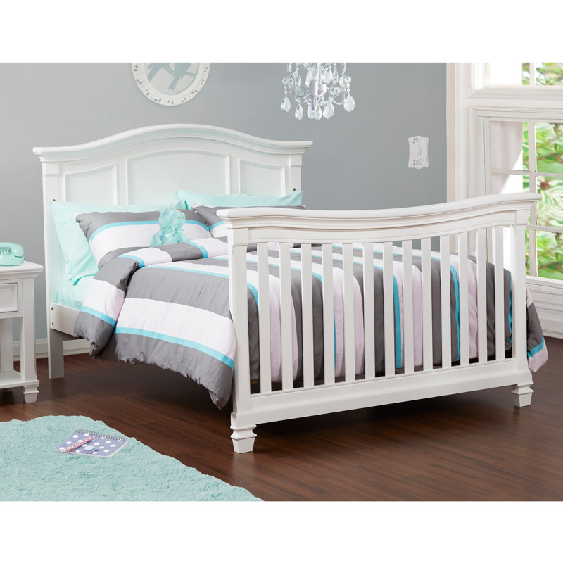 Glendale Full Bed Rails, Pure White