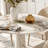 Aversa 39" /43" Round Compact Dining Table, Modern Small Kitchen Table With Wood Grain Metal Base For Apartment & Breakfast Nook-151010979-151010980-151010981