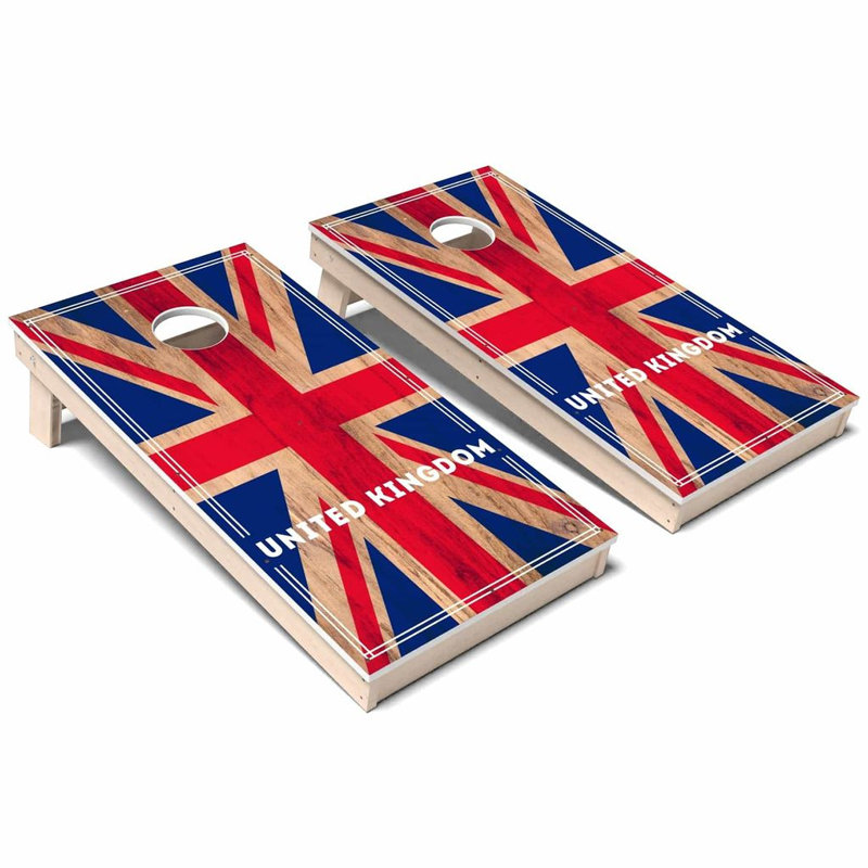 Ensemble de planches de cornhole composites toutes saisons International Flag 2.0, Ajouter des lumières DEL