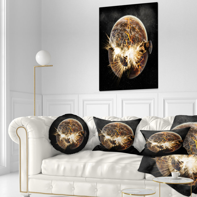 Reversible Throw Pillow