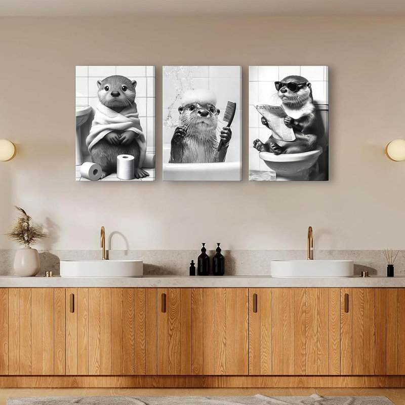 3 Piece Wrapped Canvas Set