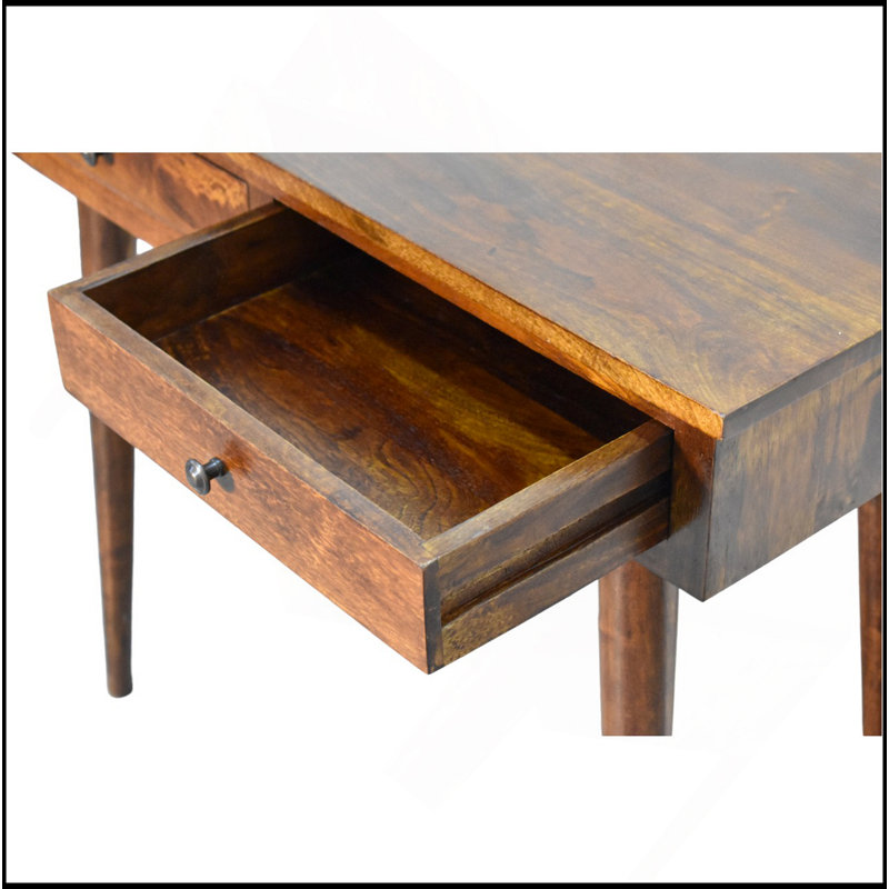 Console à 2 tiroirs Chestnut