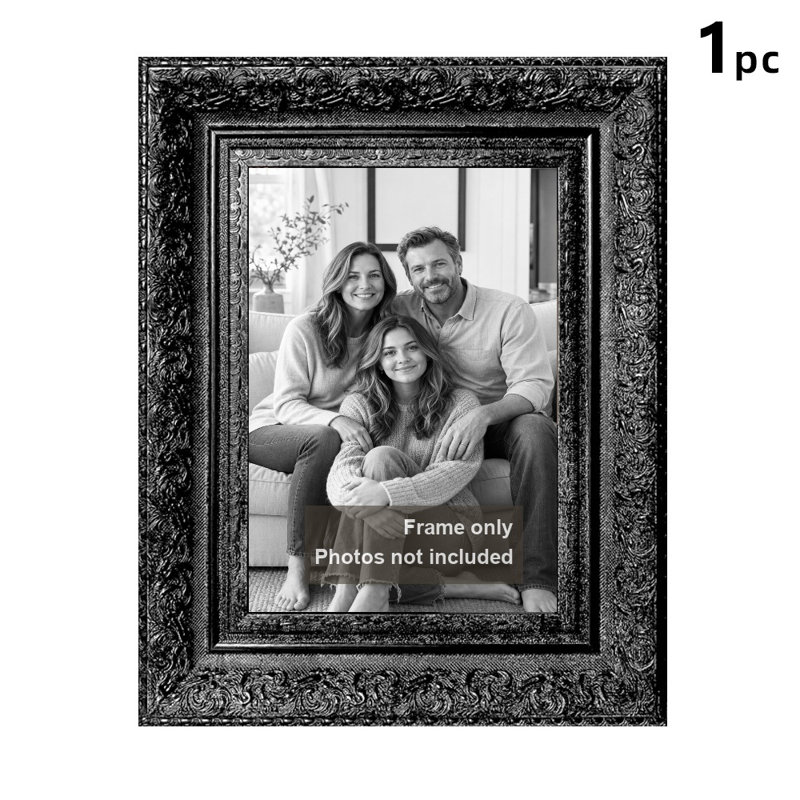 Cadre photo simple noir 1PC 11 "x 14" avec affichage horizontal ou vertical, Noir, 1, L 11 po x H 14 po