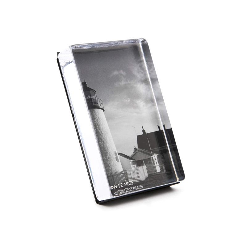 Woodbury Vertical Photo Block, 4" x 6"