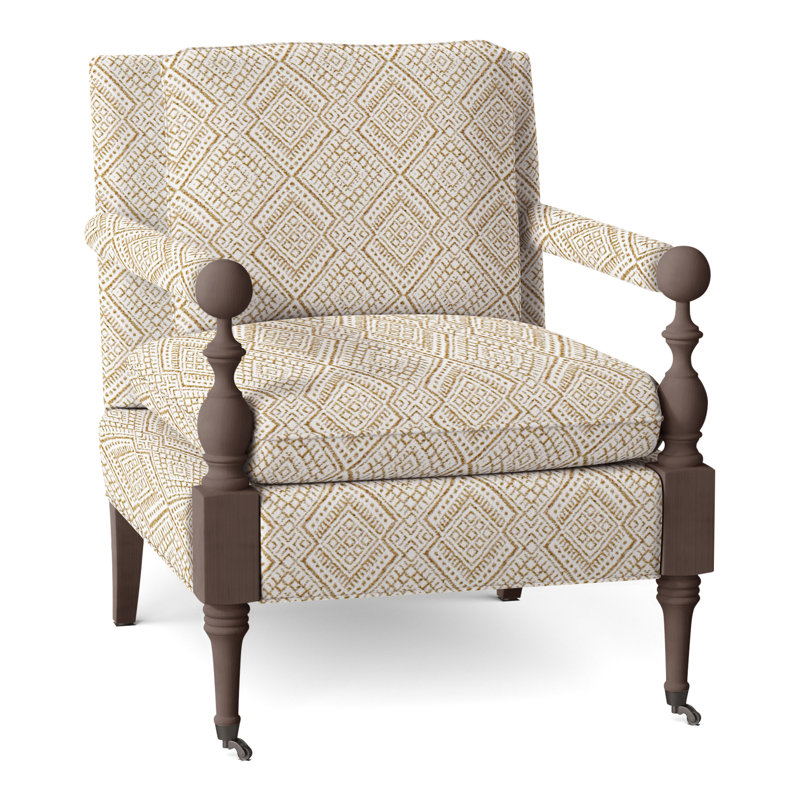 Leslie Armchair, Perigold Iguazu Camel, Tobacco