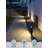 Black Integrated LED Metal Pathway Light