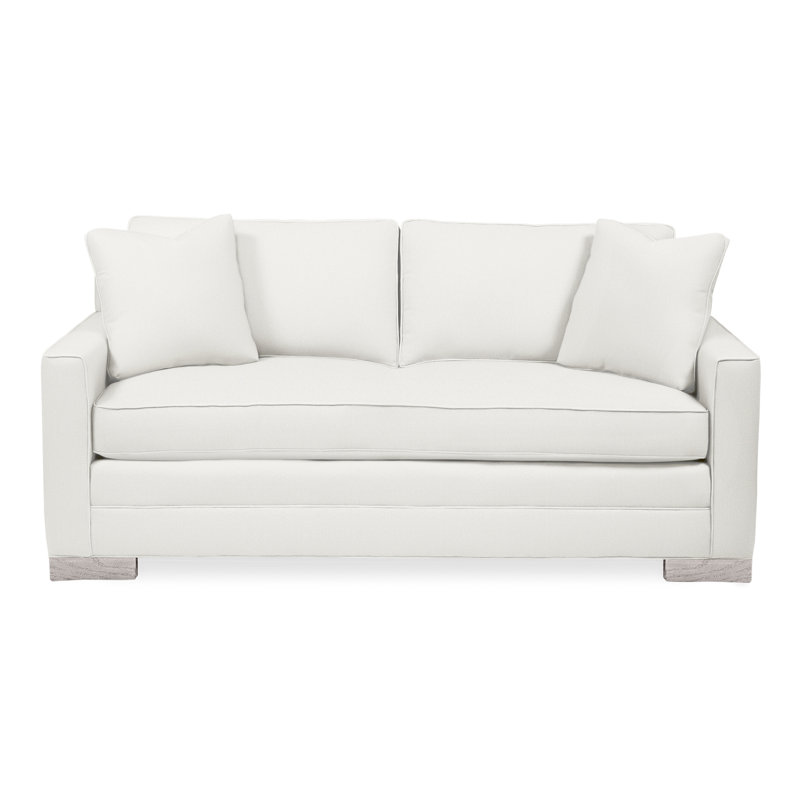 Canapé-lit 81 "American Bungalow Summerton, Mélange de polyester neige Tommy, Gris colombe