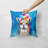 Hippie Animals Other/No Pattern Throw Pillow-94412322