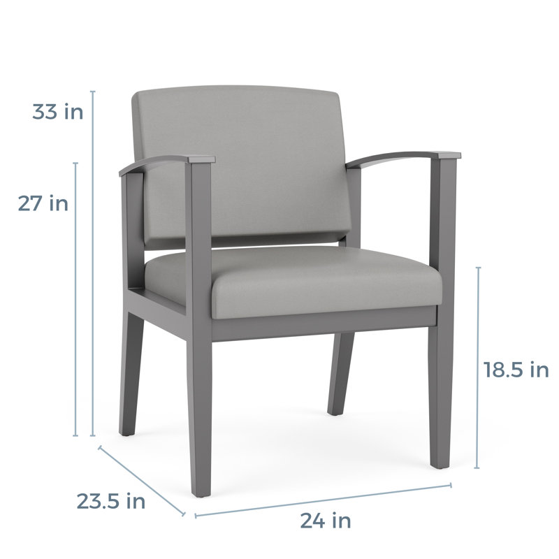 Chaise d’appoint ou d’invité amherst, Naturel, Noir Patriot Plus